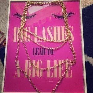 Layered gold necklace ❤️